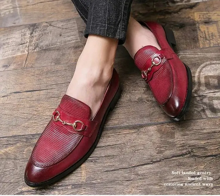 Henri Matisse Genuine Leather Loafers