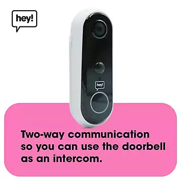 Hey Smart Surveillance Kit (Doorbell & External Camera) by Hey! | Kaleidoscope