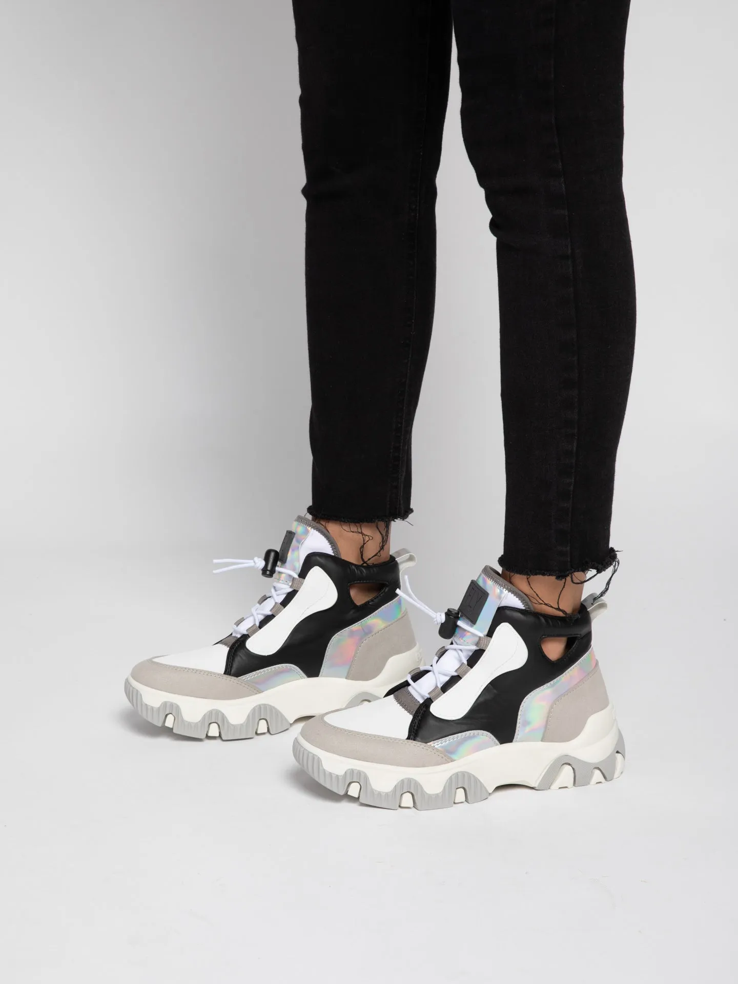 Hi-Top Trainers FENY633FLY MULTI OFFWHITE
