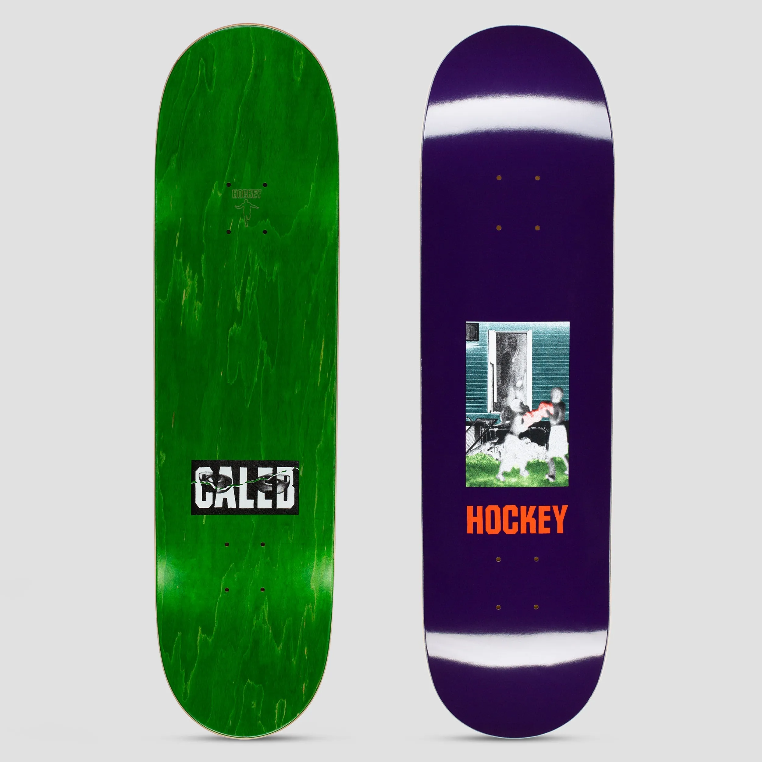 Hockey 8.6 Caleb Barnett Front Yard Skateboard Deck