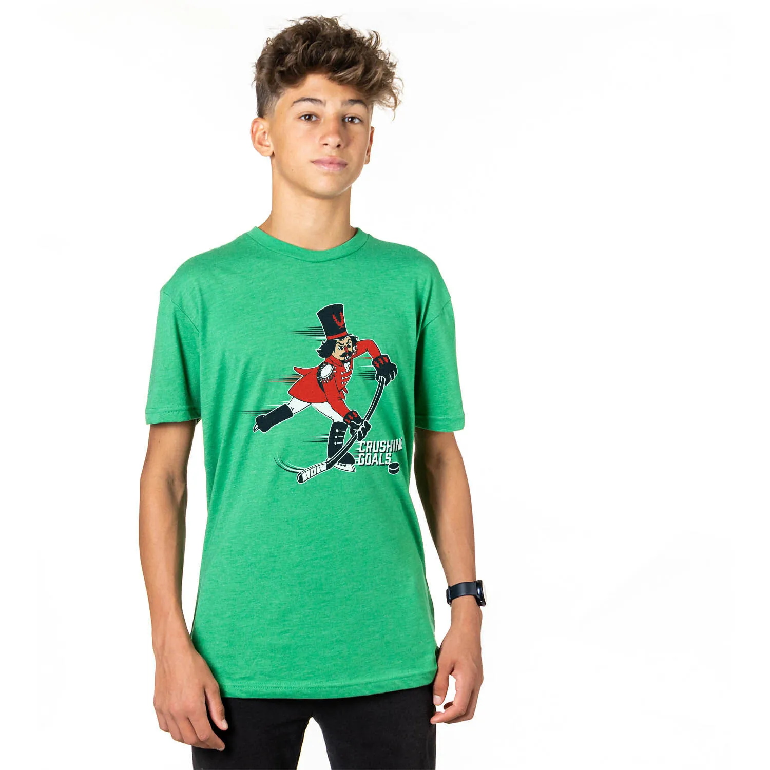 Hockey T-Shirt Short Sleeve - Crushing Goals 