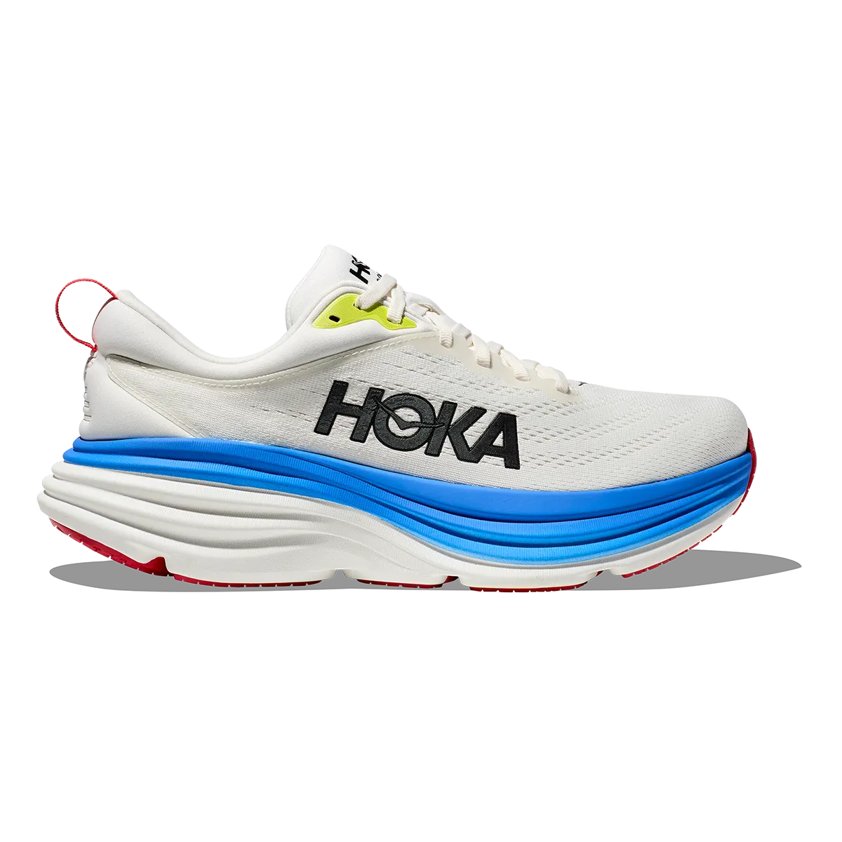 Hoka Bondi 8 - Blanc de Blanc - Virtual Blue
