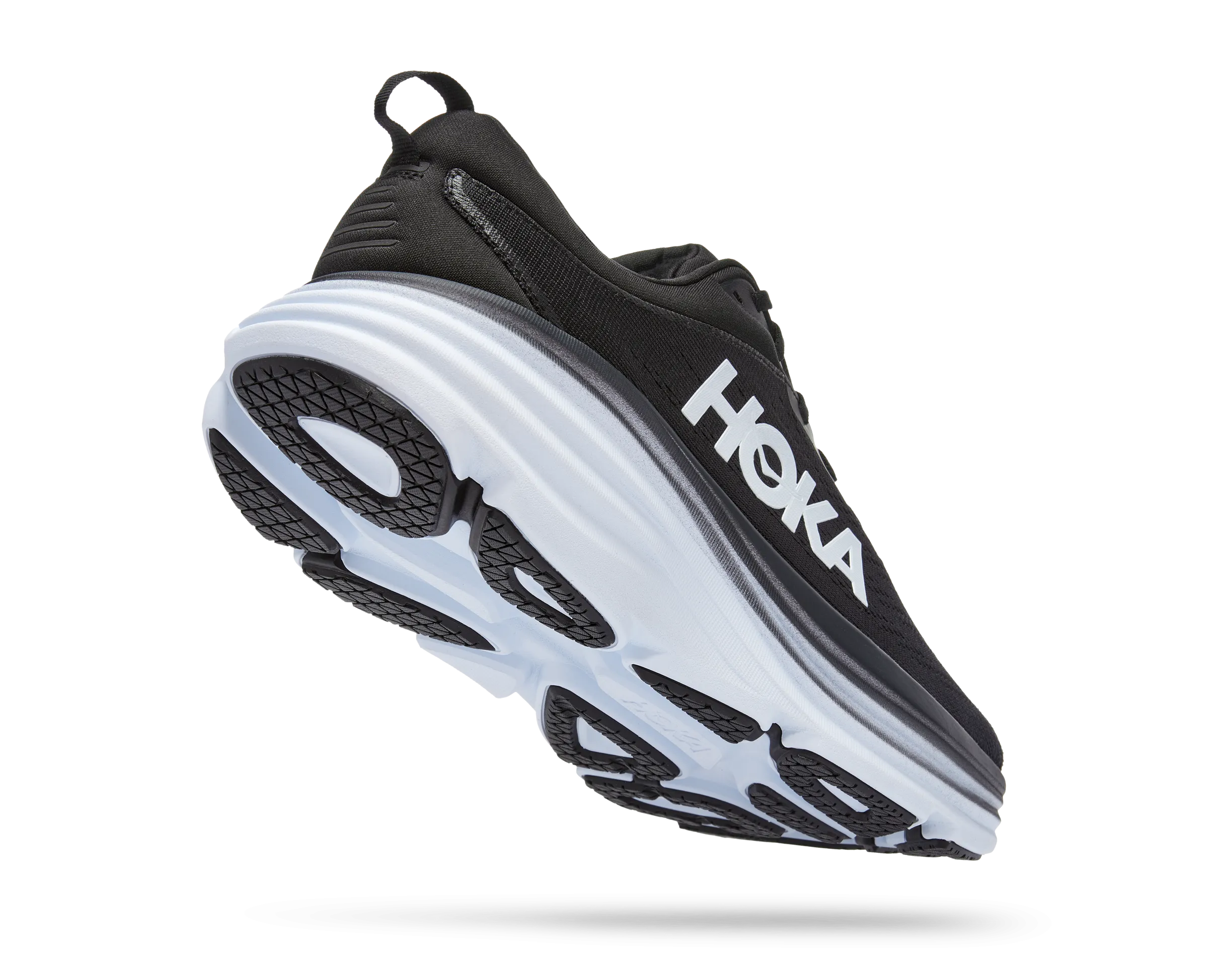 Hoka Men's Bondi 8 Black/White