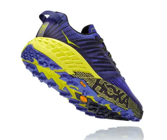 Hoka Mens Speedgoat 4- Black Iris/ Evening Primrose