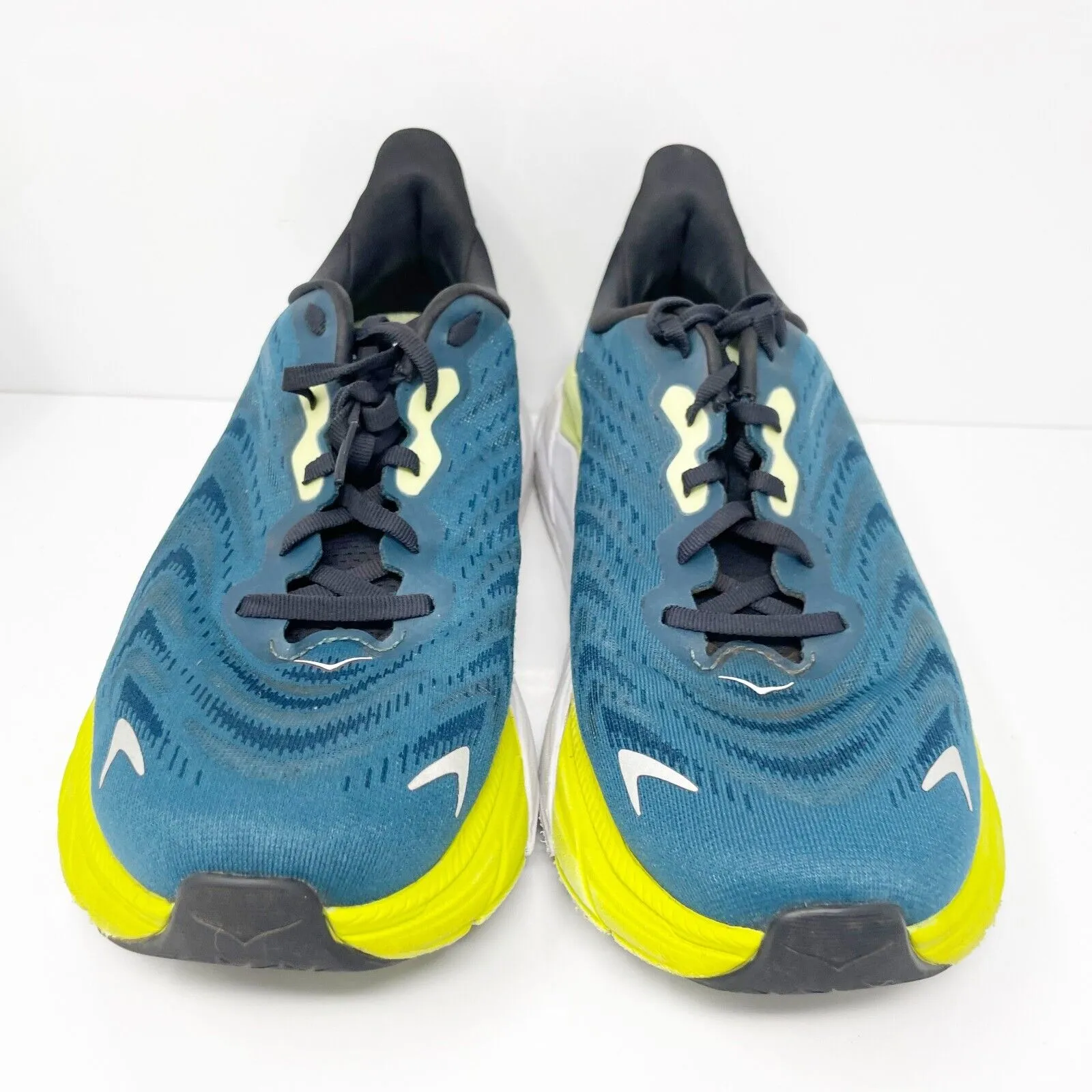 Hoka One One Mens Arahi 6 1123194 BGBCR Blue Running Shoes Sneakers Size 10 D