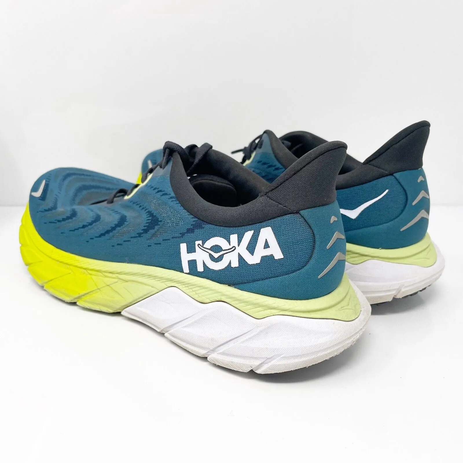 Hoka One One Mens Arahi 6 1123194 BGBCR Blue Running Shoes Sneakers Size 10 D