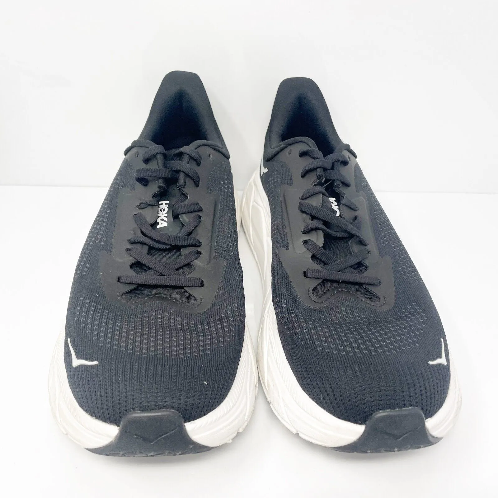 Hoka One One Mens Arahi 7 1147850 BWHT Black Running Shoes Sneakers Size 11 D