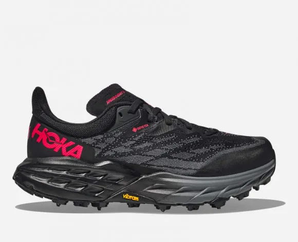 HOKA Speedgoat 5 GORE-TEX Spike Schuhe für Damen in Black | Gelände