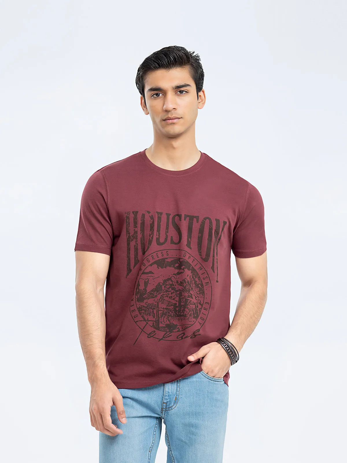 Houston Graphic Tee - FMTGT24-011