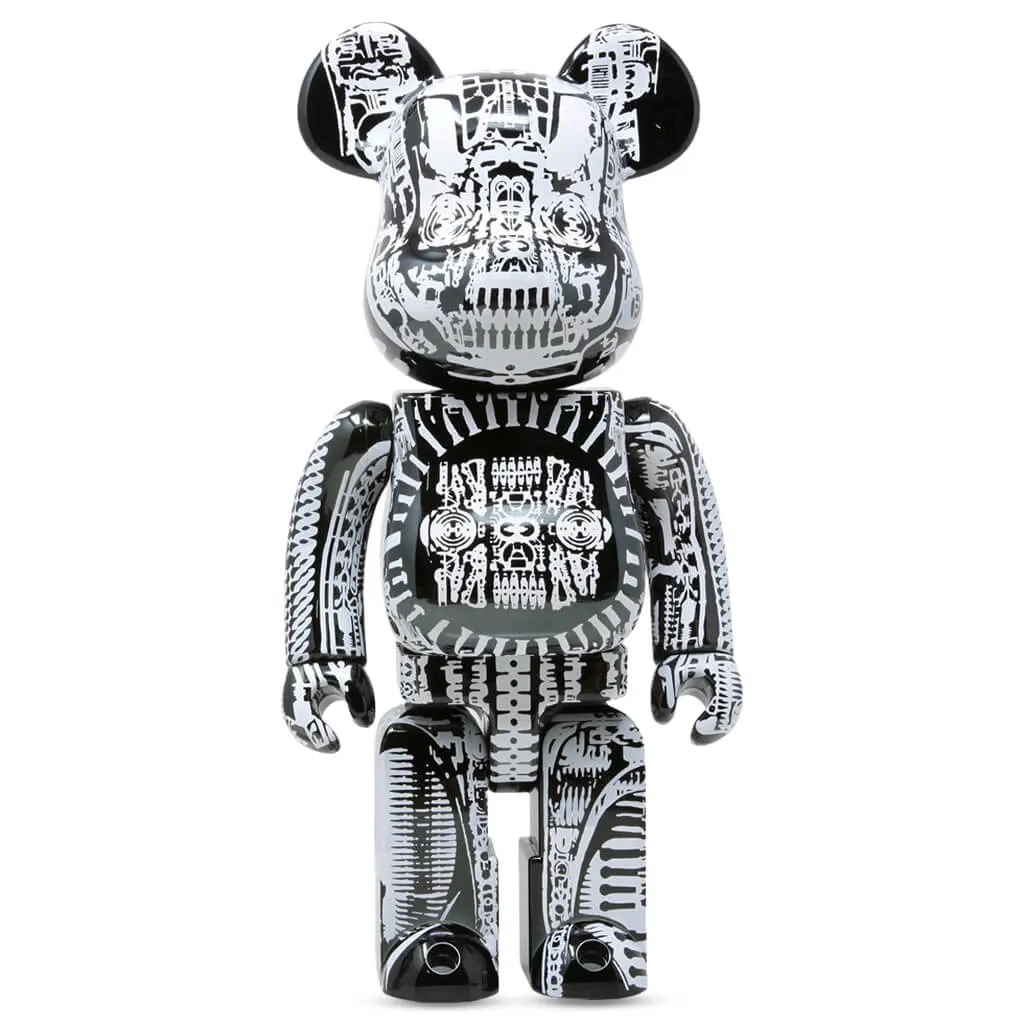 H.R. Giger Black Chrome Ver. 1000% BE@RBRICK