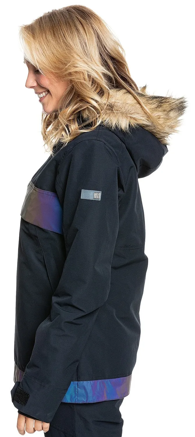 jacket Roxy Shelter - KVJ0/True Black - women´s
