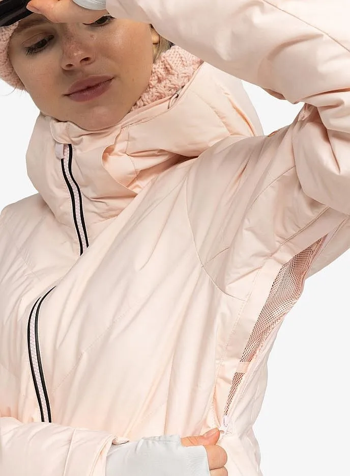 jacket Roxy Snowdrift - MEB0/Pink Salt - women´s