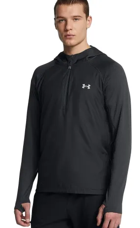 jacket Under Armour Trail Run Hoodie - Anthracite/Coyote/Reflective - men´s