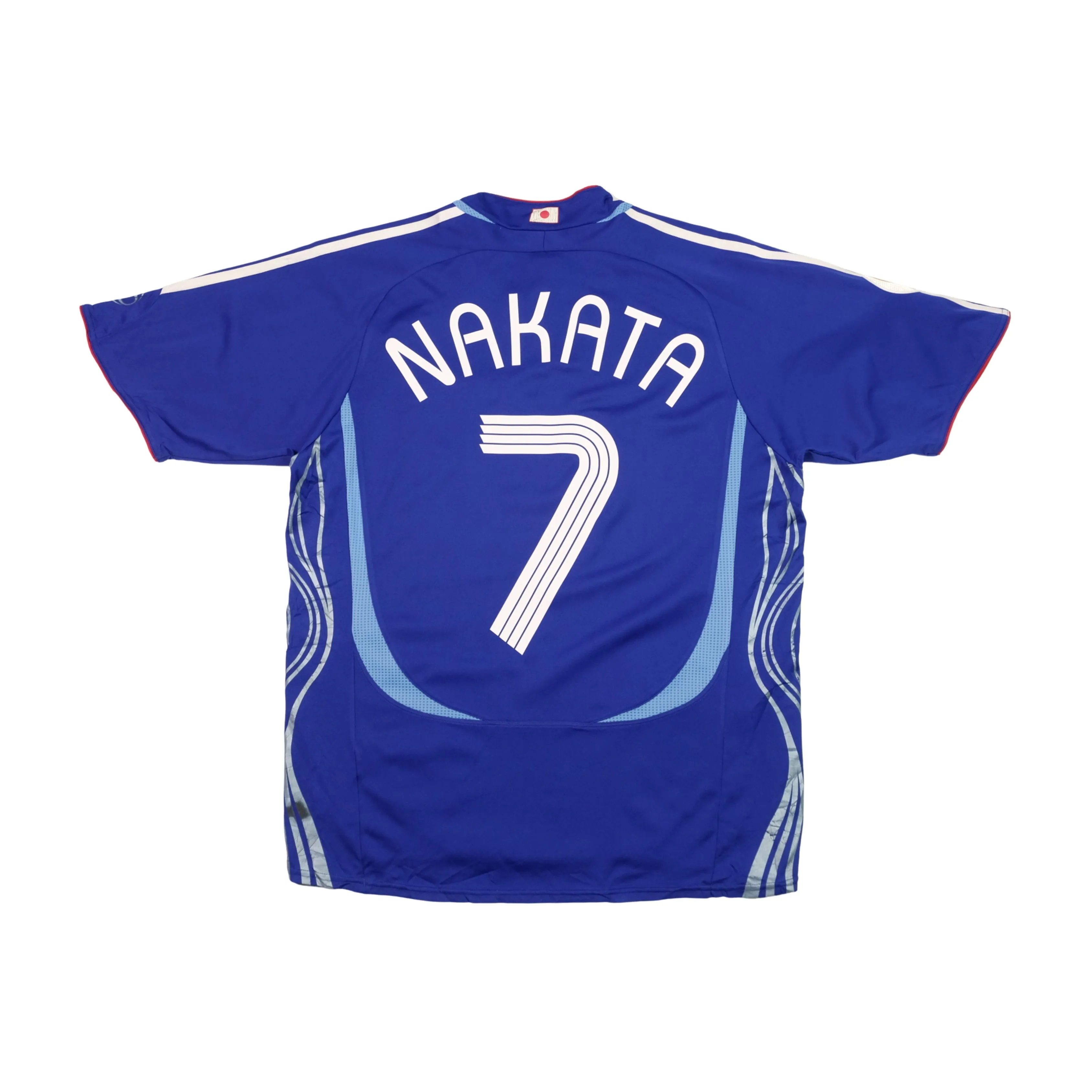 Japan Nakata Adidas Original 2006/2007 Home Football Shirt Small