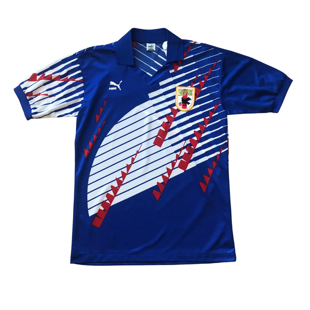 Japan Original Puma 1993/1994 Home Vintage Football Shirt Large