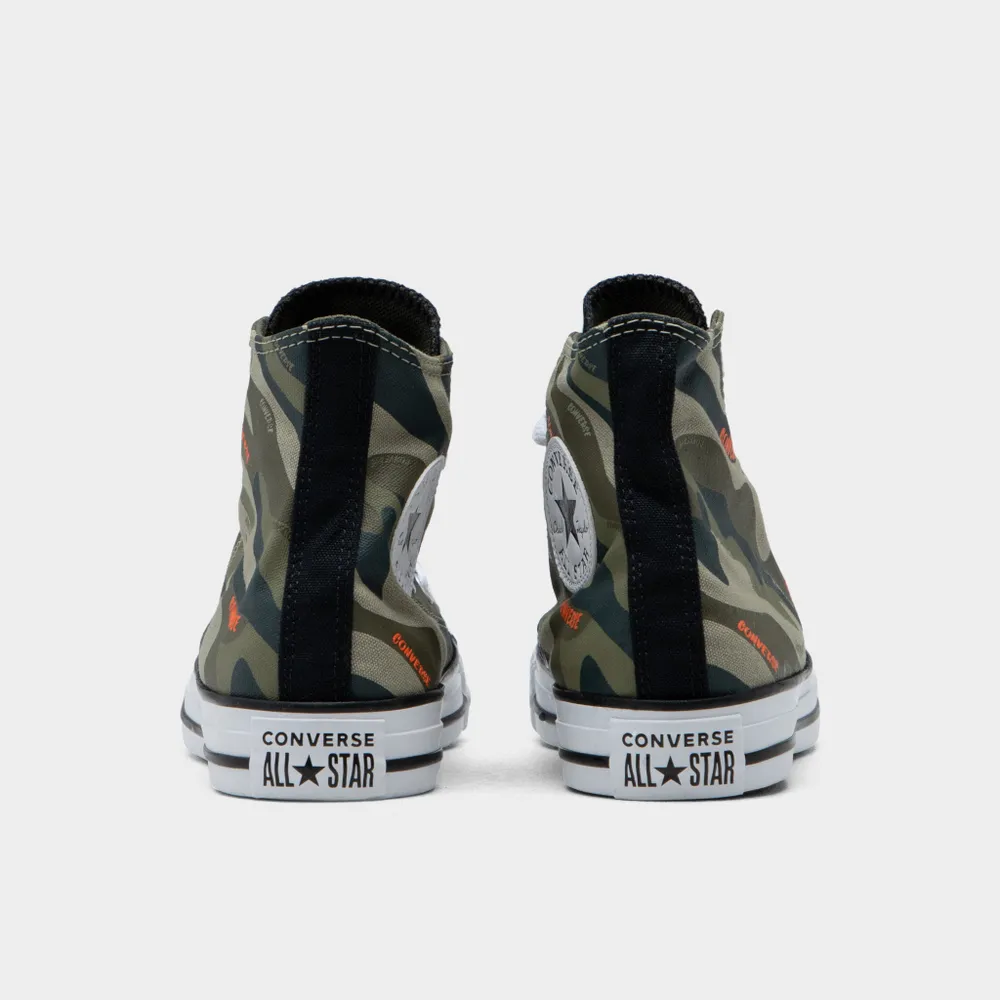 JD Sports Converse Chuck Taylor All Star Hybrid Camo Wordmark Hi / Light Field Surplus