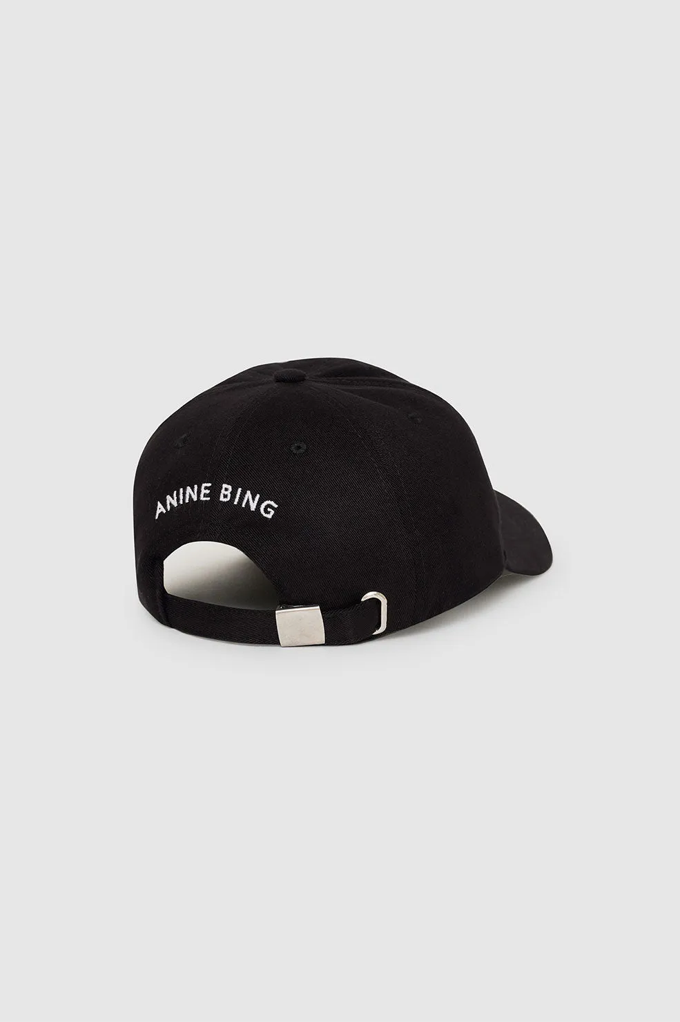 Jeremy Baseball Cap Letterman - Black