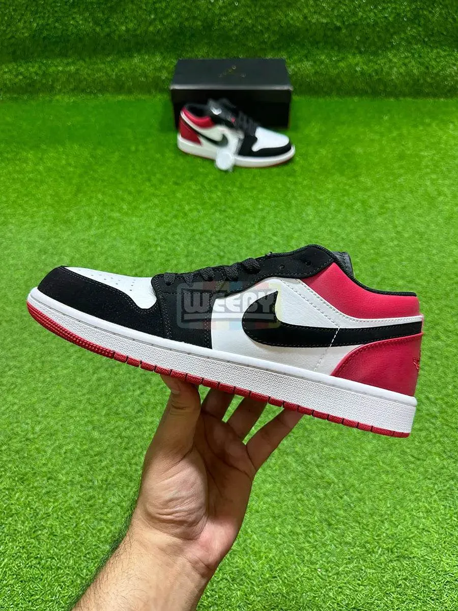 Jordan (Blk/W/Red)(low) (Original Quality 1:1)