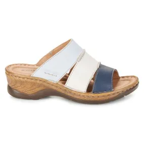 Josef Seibel Catalonia 86 Womens Sandals - Ocean Multi Leather