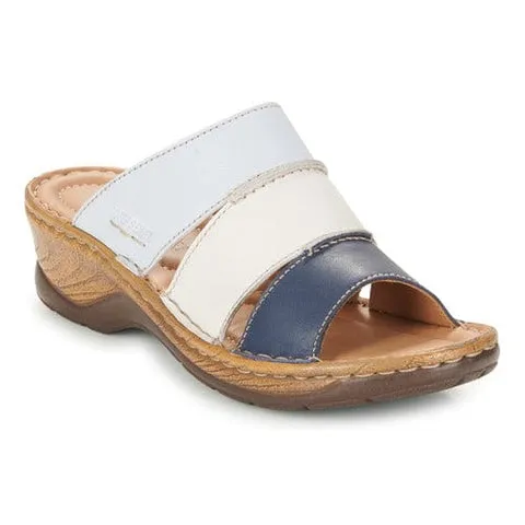 Josef Seibel Catalonia 86 Womens Sandals - Ocean Multi Leather