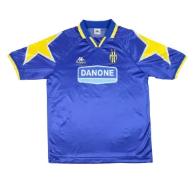 Juventus Italy Danone Original 1994/1995 Away Vintage Football Shirt Large/XL