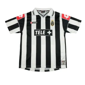 Juventus Italy Lotto Original 2000/2001 Home Vintage Football Shirt Large