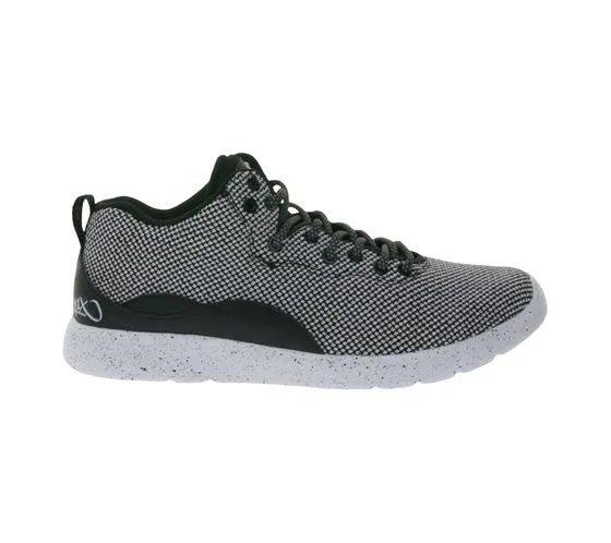 K1X | Kickz RS 93 X-Knit sneakers lifestyle da uomo, scarpe stringate leggere 1161-0307/0101 bianco/nero