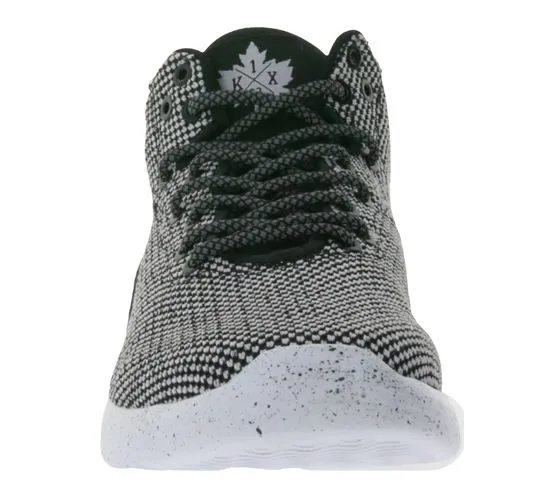 K1X | Kickz RS 93 X-Knit sneakers lifestyle da uomo, scarpe stringate leggere 1161-0307/0101 bianco/nero