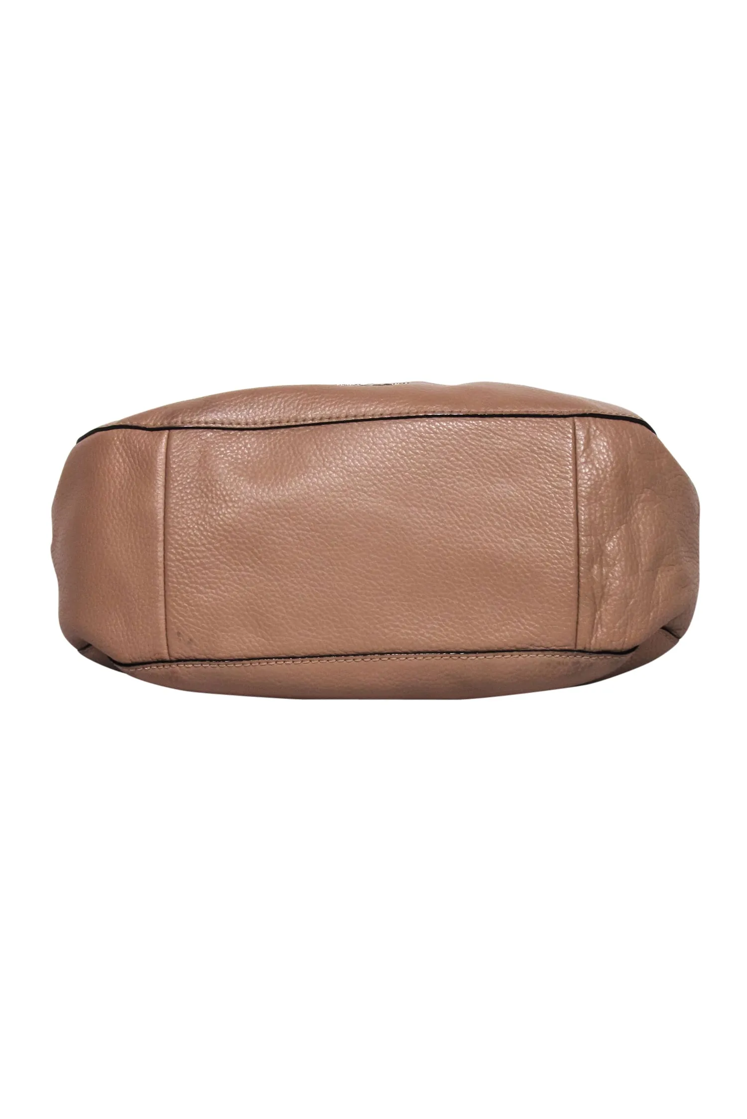 Kate Spade - Beige Pebbled Leather Shoulder Bag