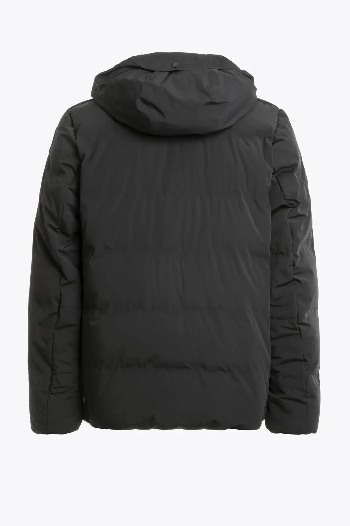 Kazu Hooded Puffer Jacket Black