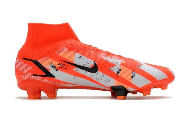 Kids Nike Mercurial Superfly 8 Elite CR7 FG - Chile Red/Black/Ghost/Total Orange