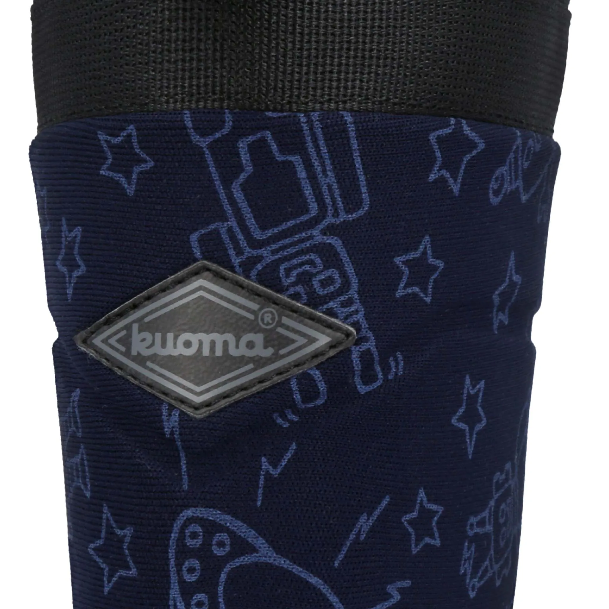 Kids winter boots Lumilukko, Blue Robot