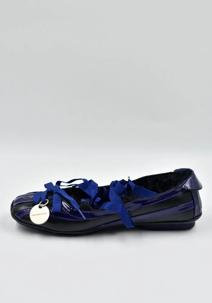 KIKO KOSTADINOV WOMEN KKWAW24FT02-154 LELLA HYBRID SHOES NAVY/MIDNIGHT  (New season FW24)