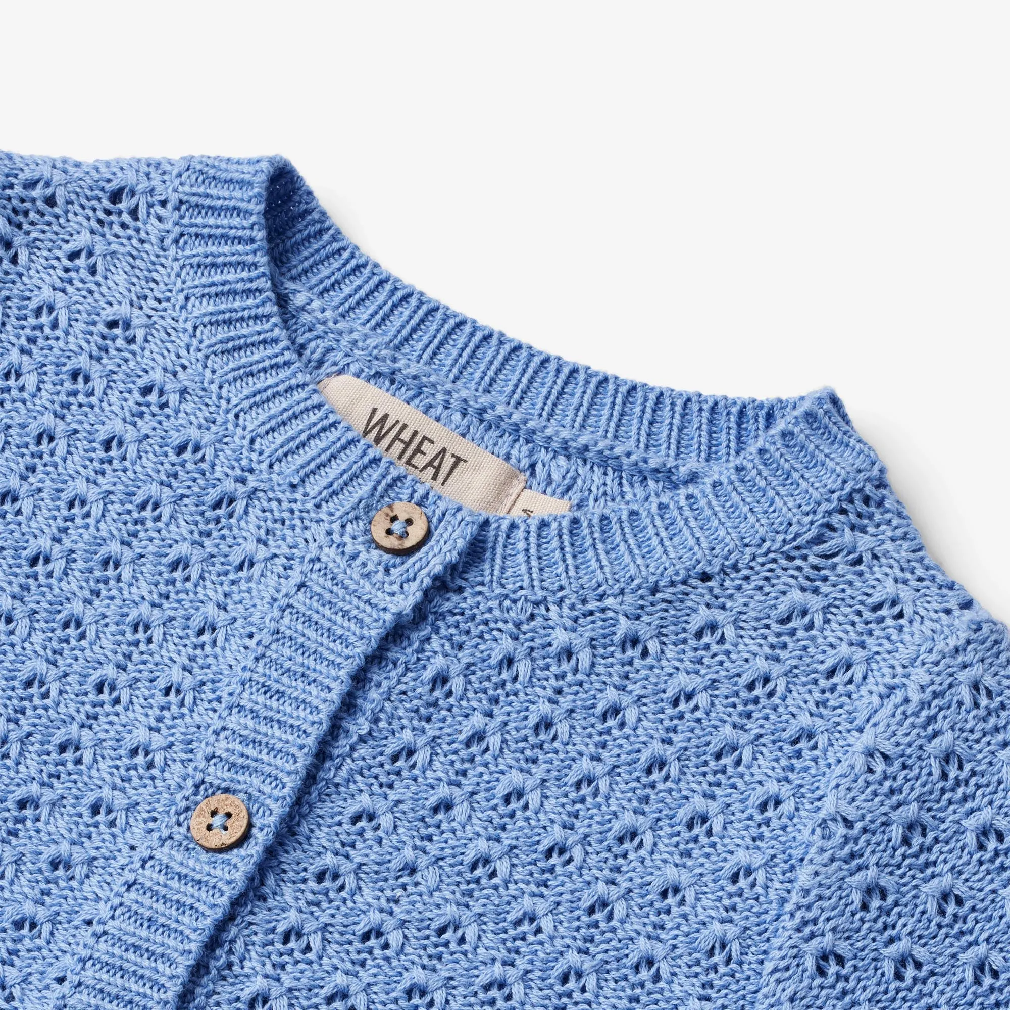 Knit Cardigan Magnella | Baby - azure blue