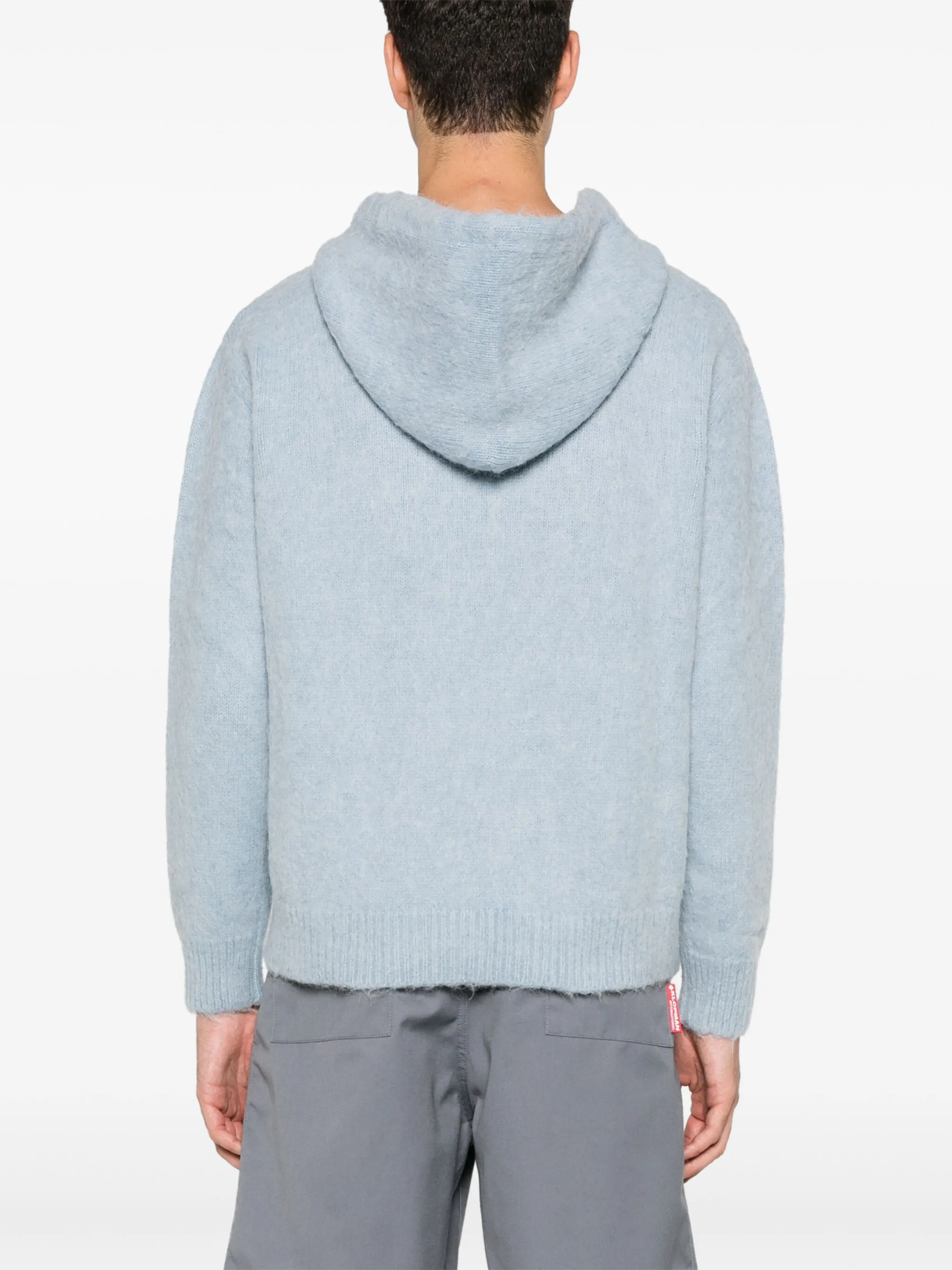 knit hoodie