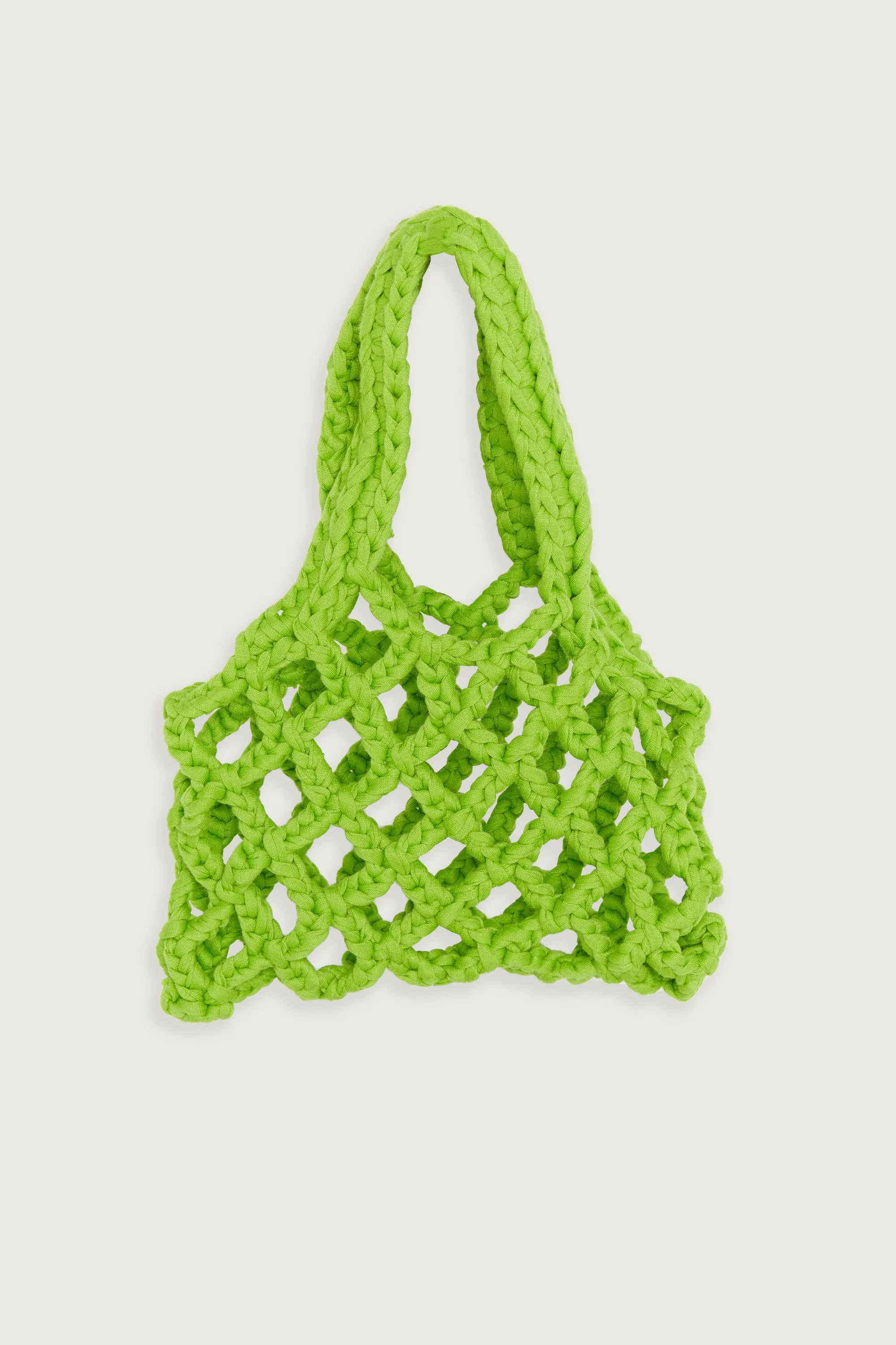 KNIT WOVEN BAG