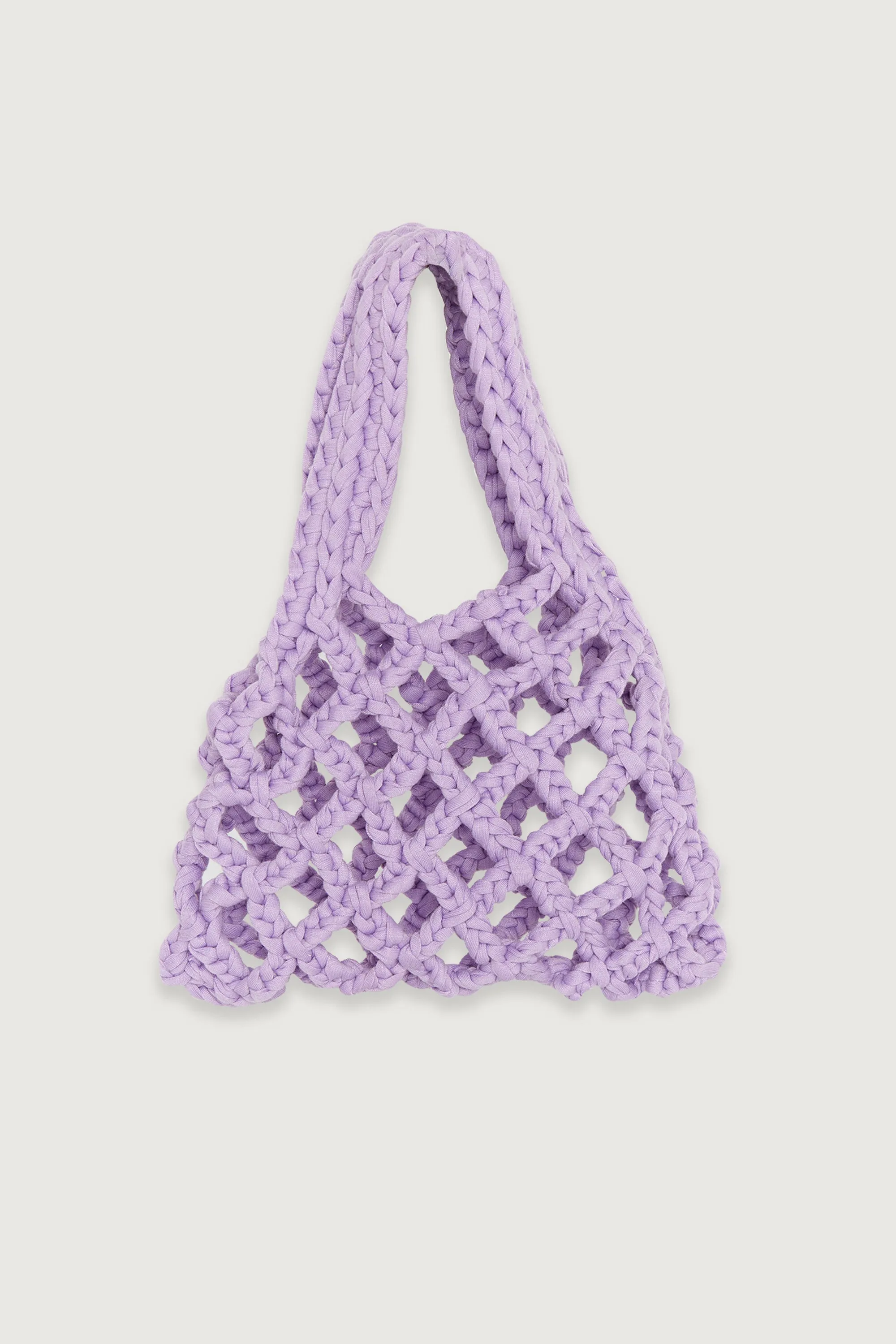 KNIT WOVEN BAG