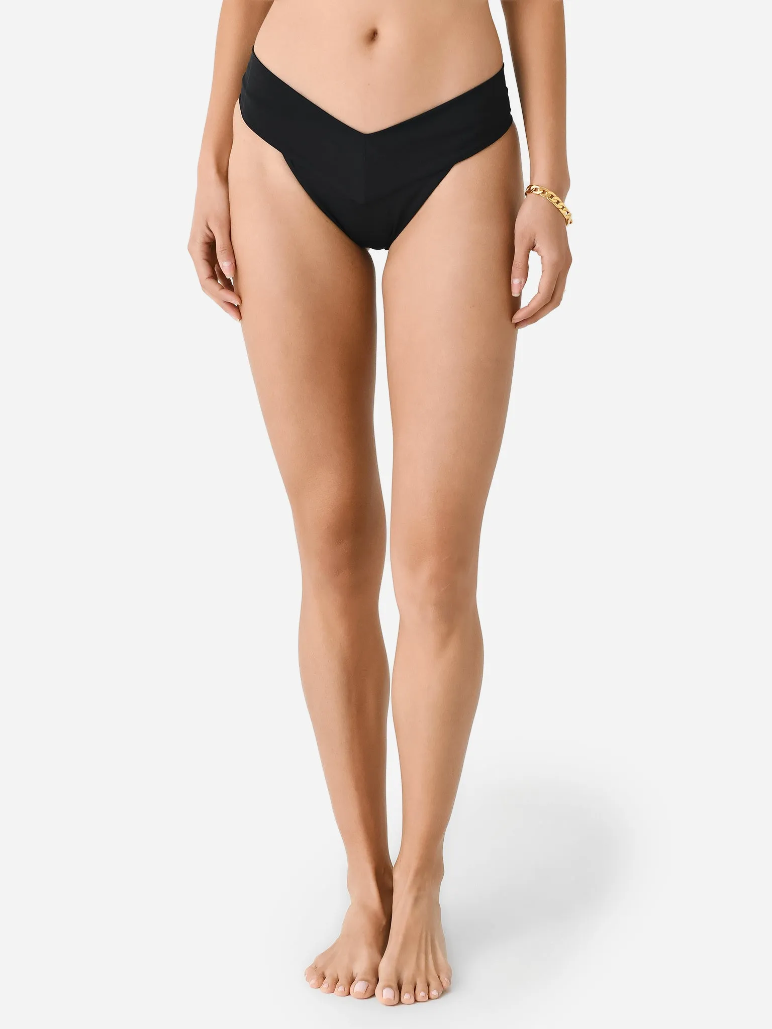     L SPACE  Women's Quinn Bikini Bottom    