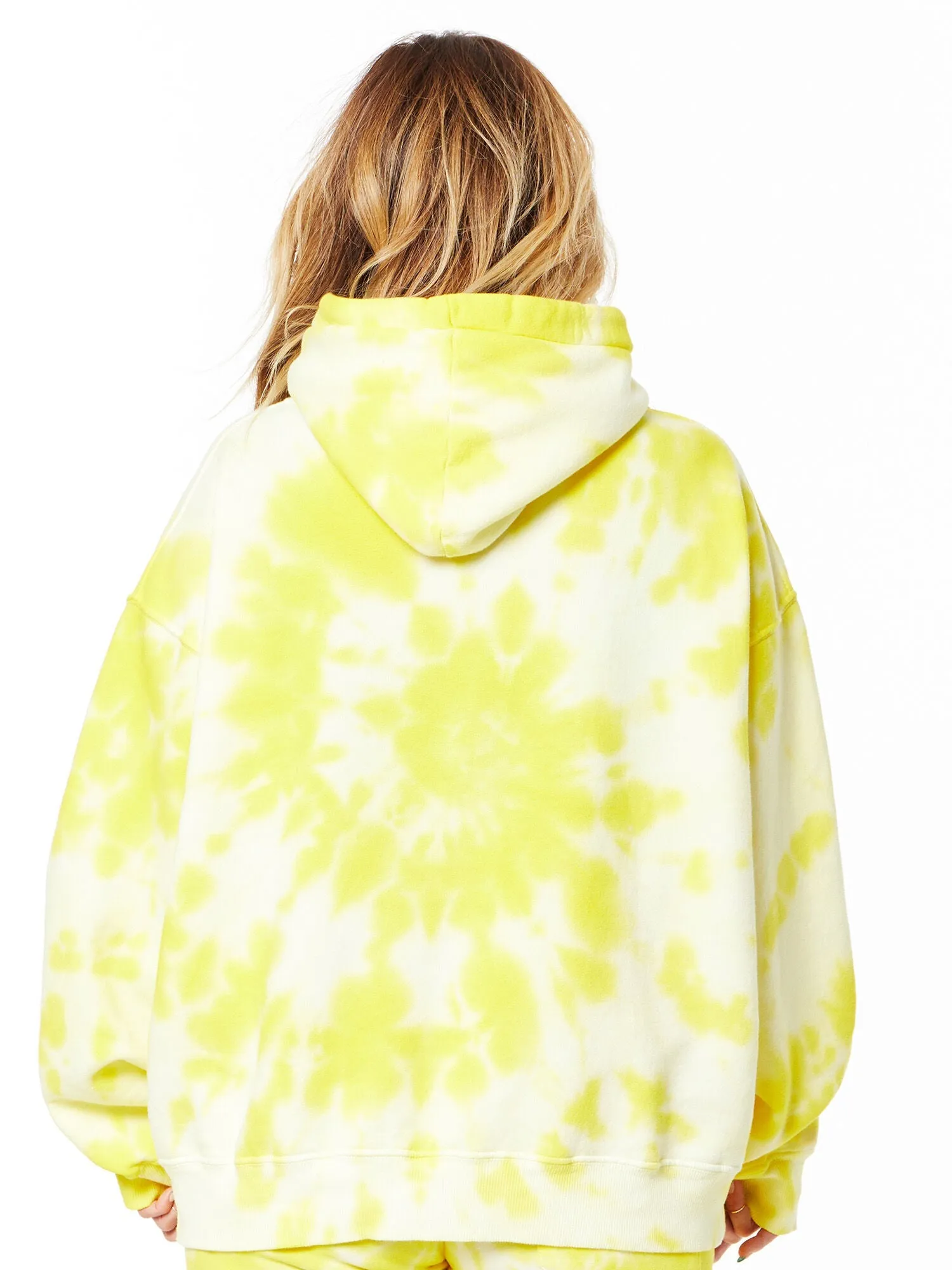 La Detresse | The Empress Electric Lemonade Hoodie | Yellow/White