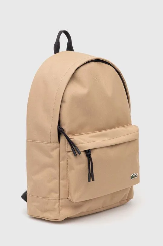 Lacoste backpack black color