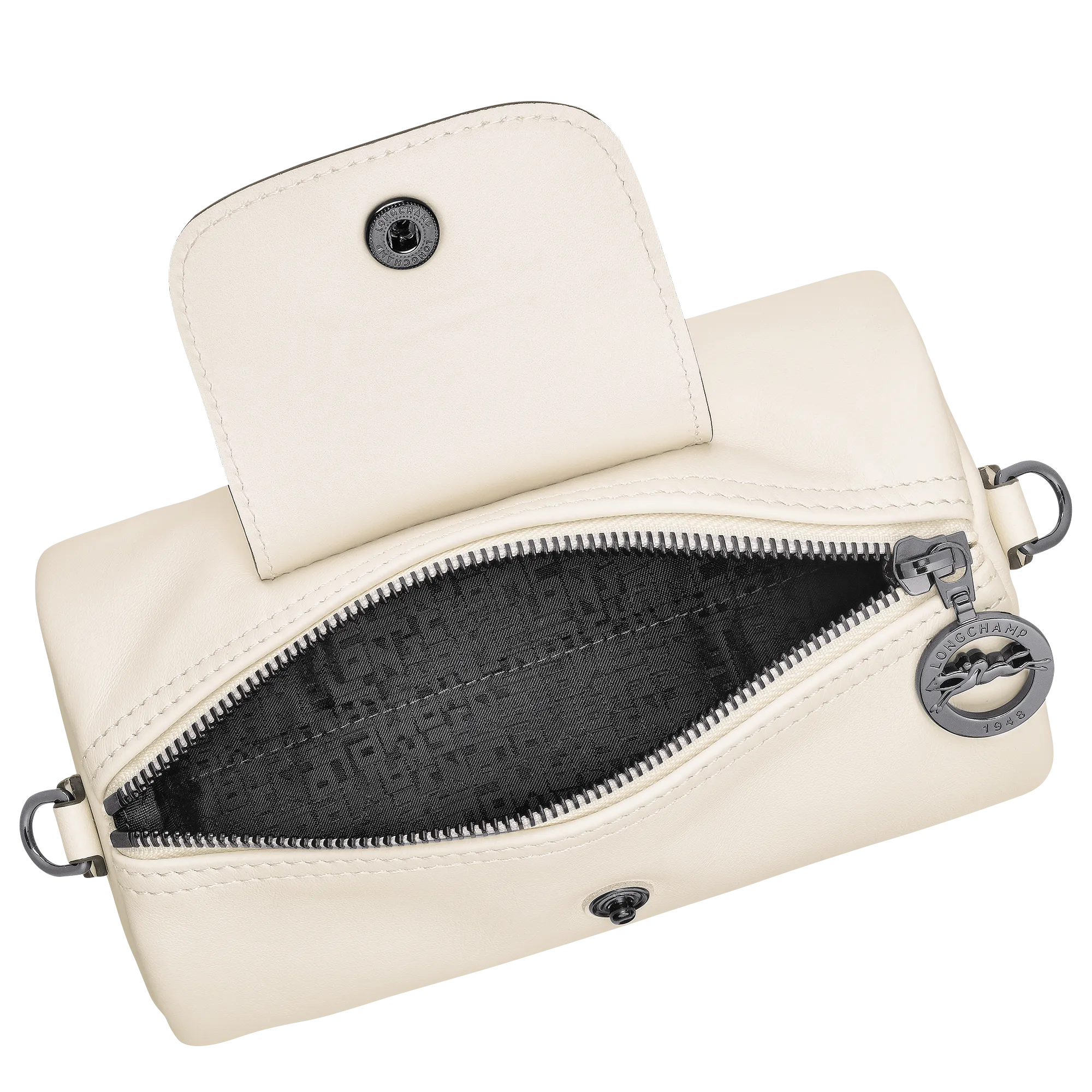 Le Pliage XTRA XS Crossbody bag Ecru - Leather