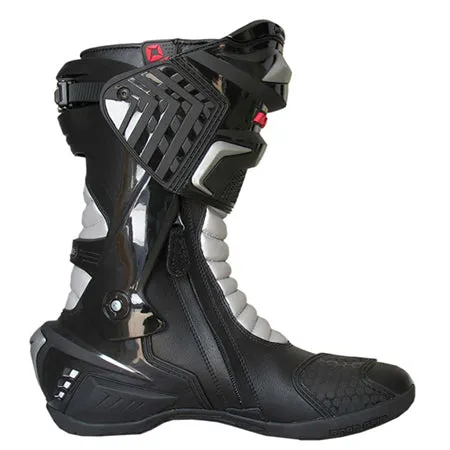 Leather Racing Boots Speedy Leather Biker Gears 66