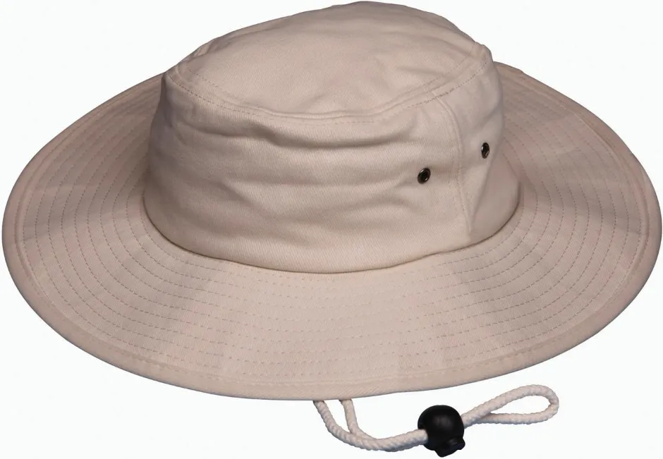Legend 4287 Cricket Hat - Brushed - Cotton - Natural/Sand - S/55