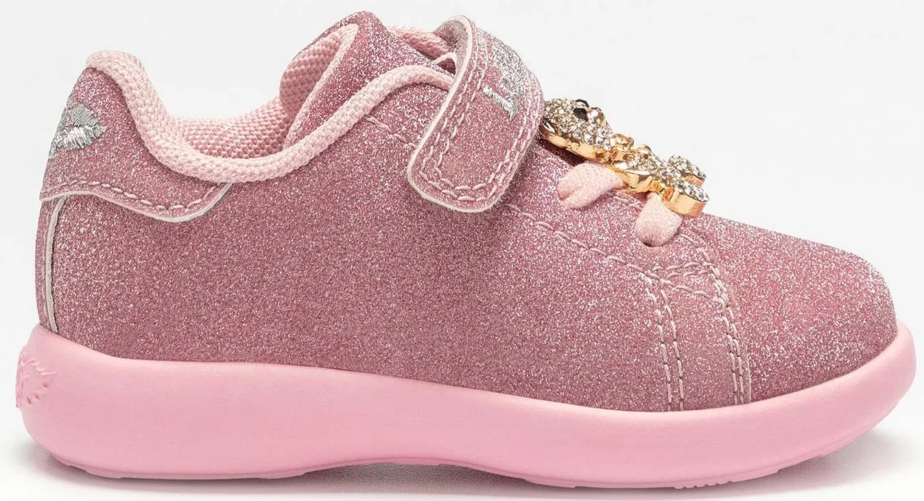 Lelli Kelly LK 4800 Sarah Toddler Baby Trainers Pink Glitter