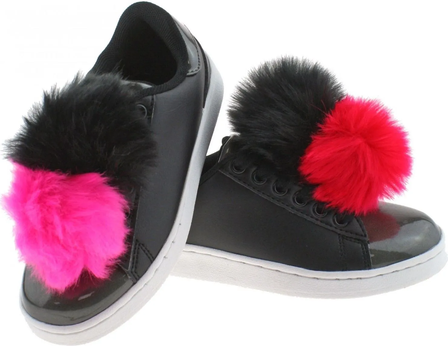 Lelli Kelly LK 7872 Pon Pon Pom Pom Trainers Black