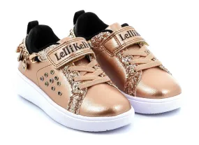 Lelli Kelly LK3810 Gioiello Removable Bracelet Charm Trainers Gold Rose