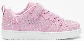 LELLI KELLY MLAA 4000 GRACE LOW RHINESTONE ROSA TRAINERS