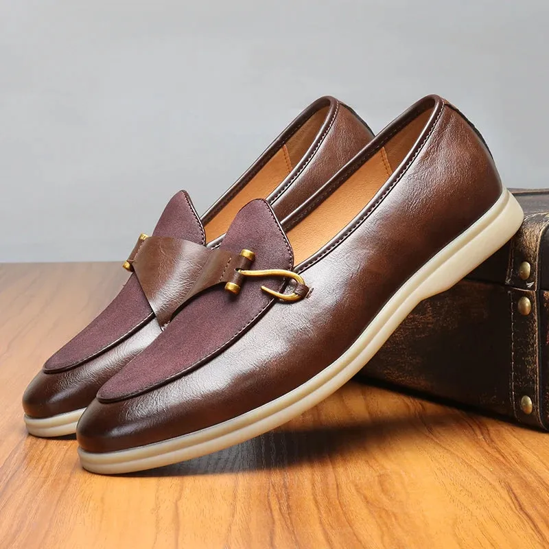 Leonardo Castello Genuine Leather Loafers