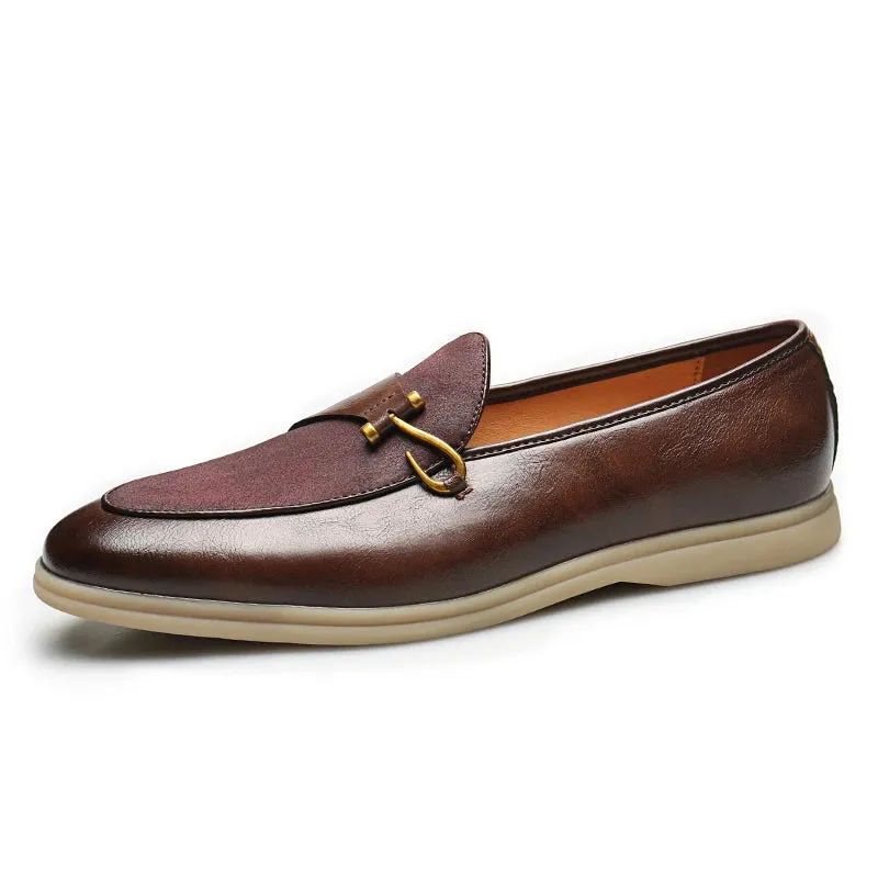 Leonardo Castello Genuine Leather Loafers