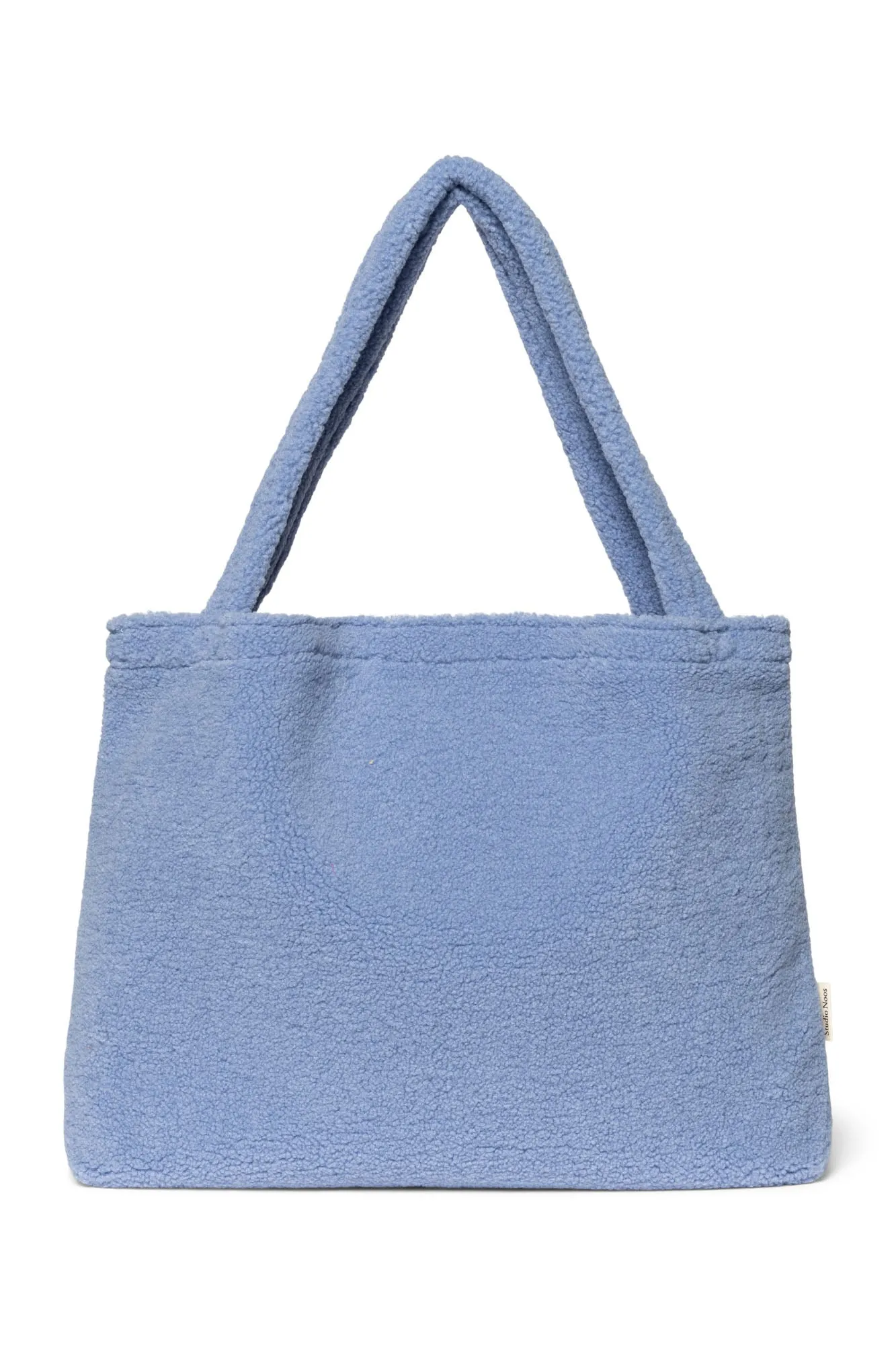 Light Blue Teddy Mom Bag